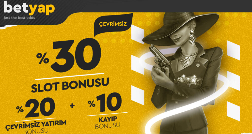 Betyap Casino bonusları